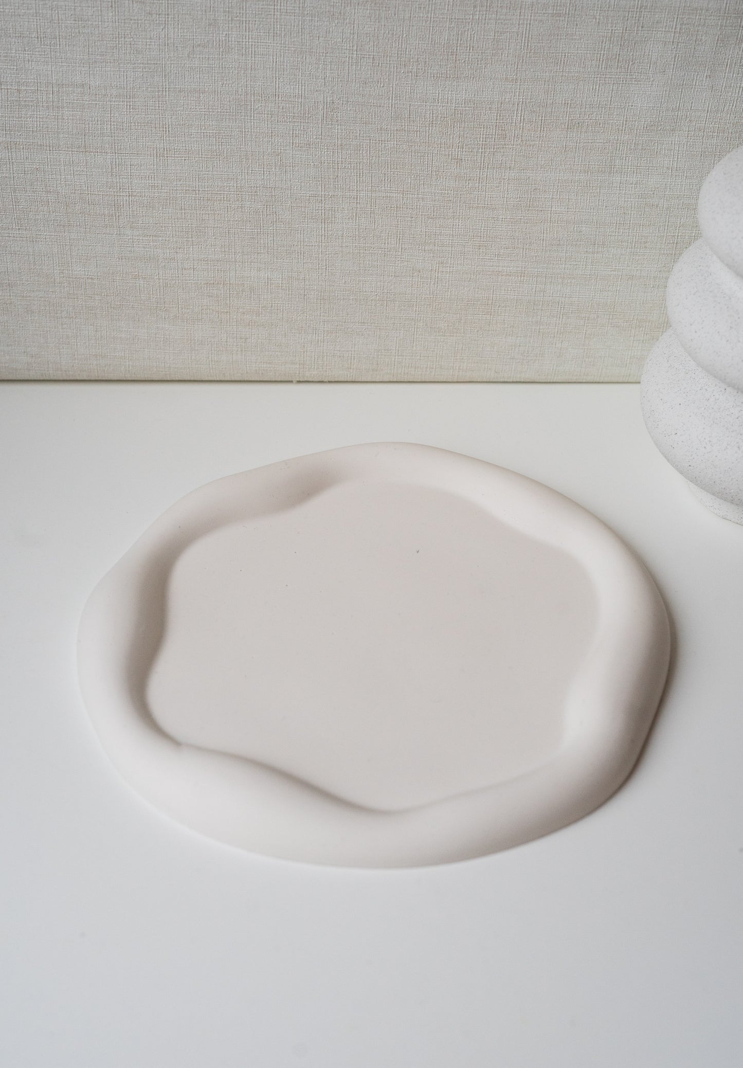 Cloud tray round
