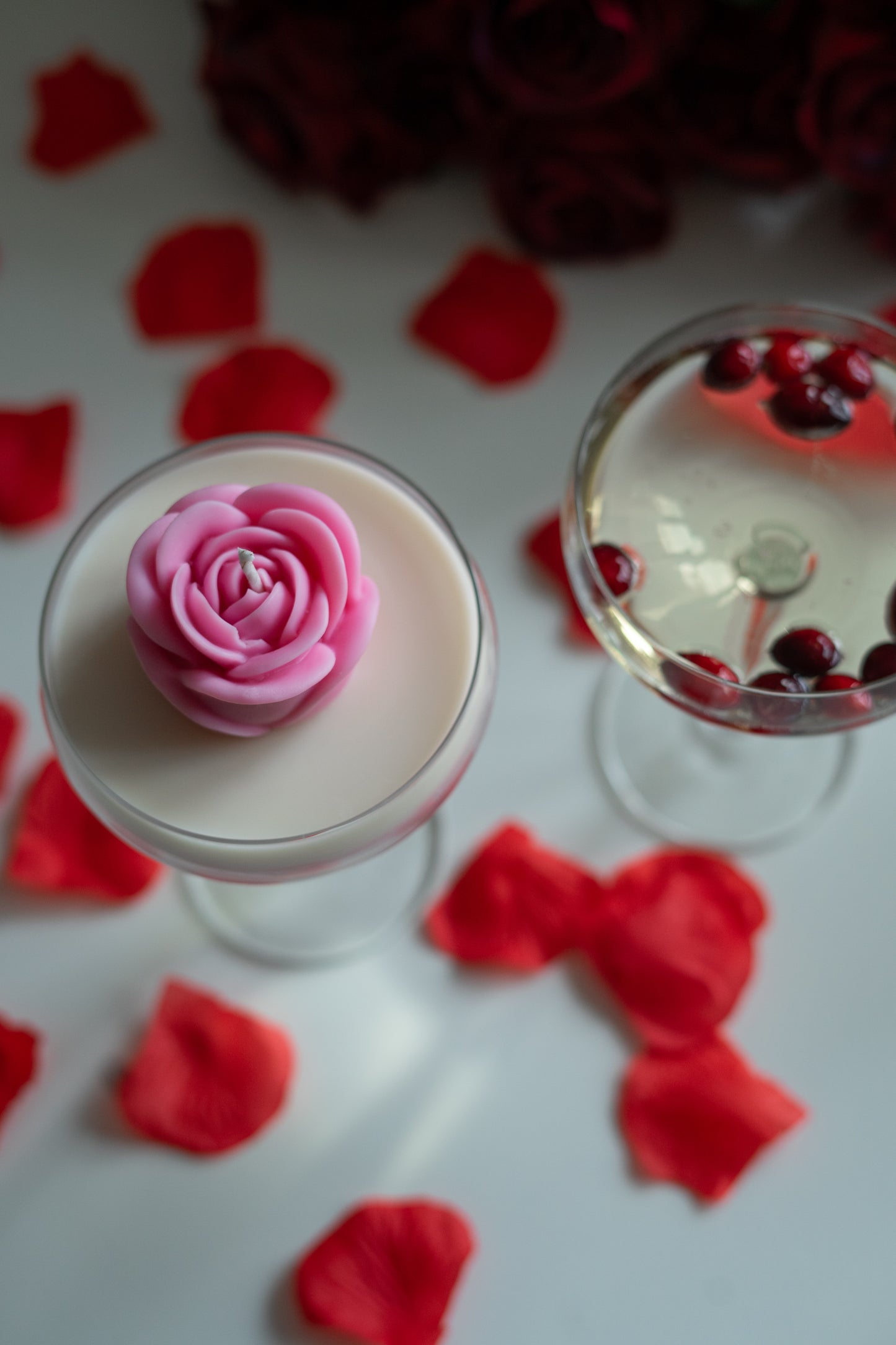 Rose cocktail