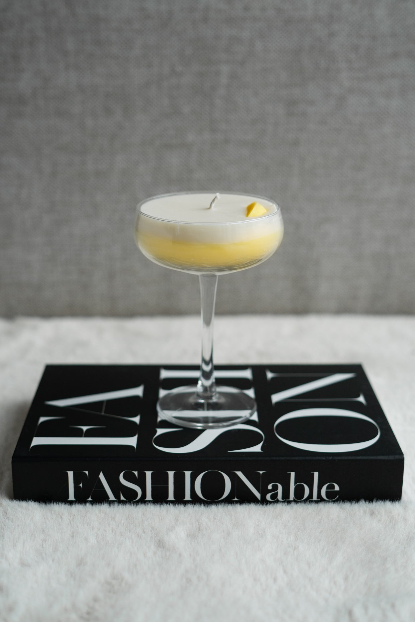 Lemon drop Martini cocktail